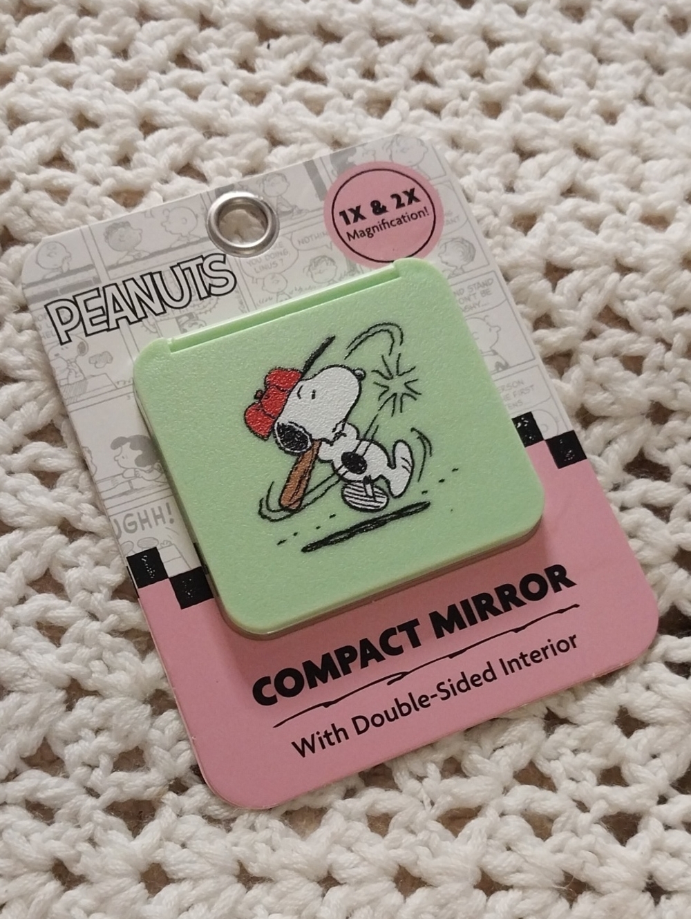 Peanuts SNOOPY Compact Double Mirror